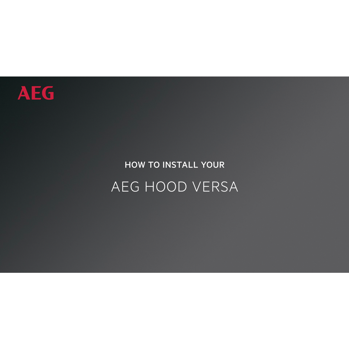 AEG - 60 cm pločio garų rinktuvas - DPB3632S