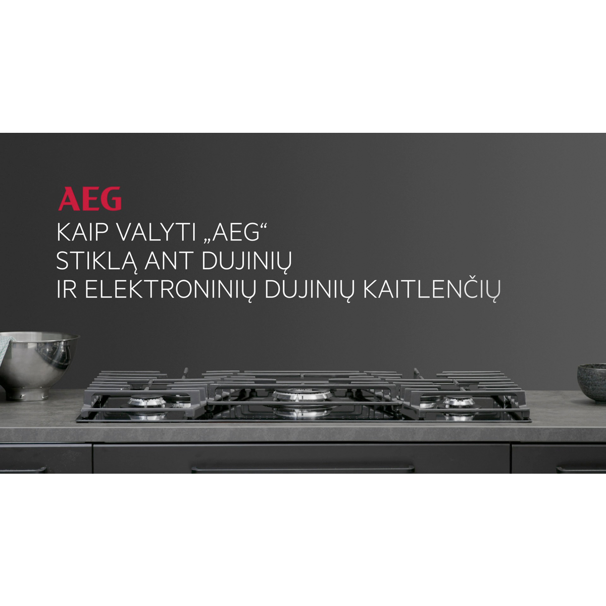 AEG - Dujinė kaitlentė - HKB64453NB