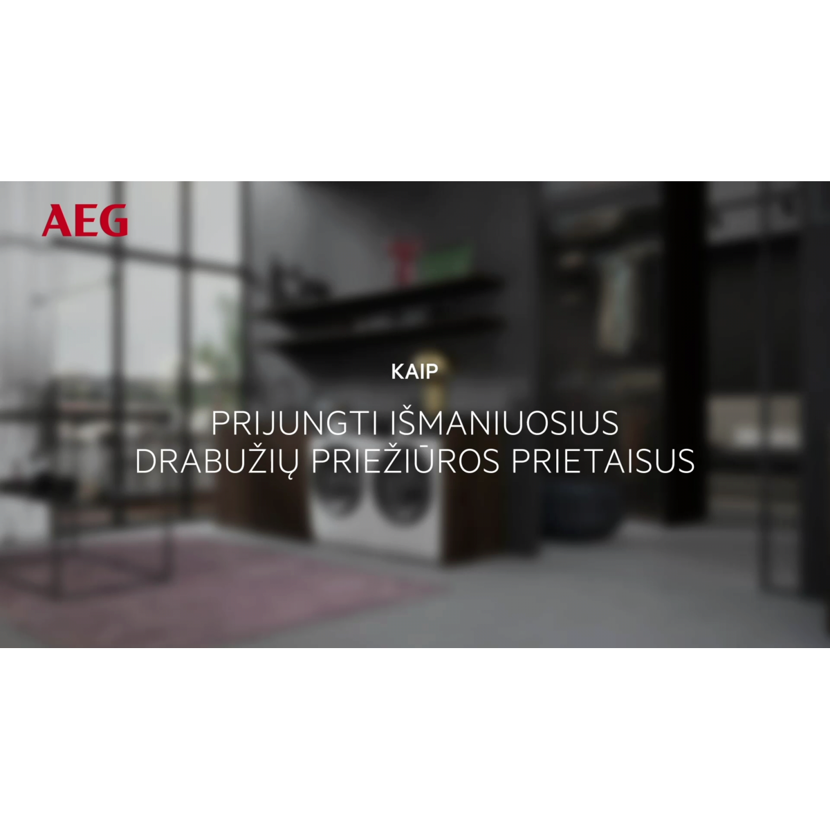 AEG - Džiovyklė su šilumos siurbliu - TR8384CE