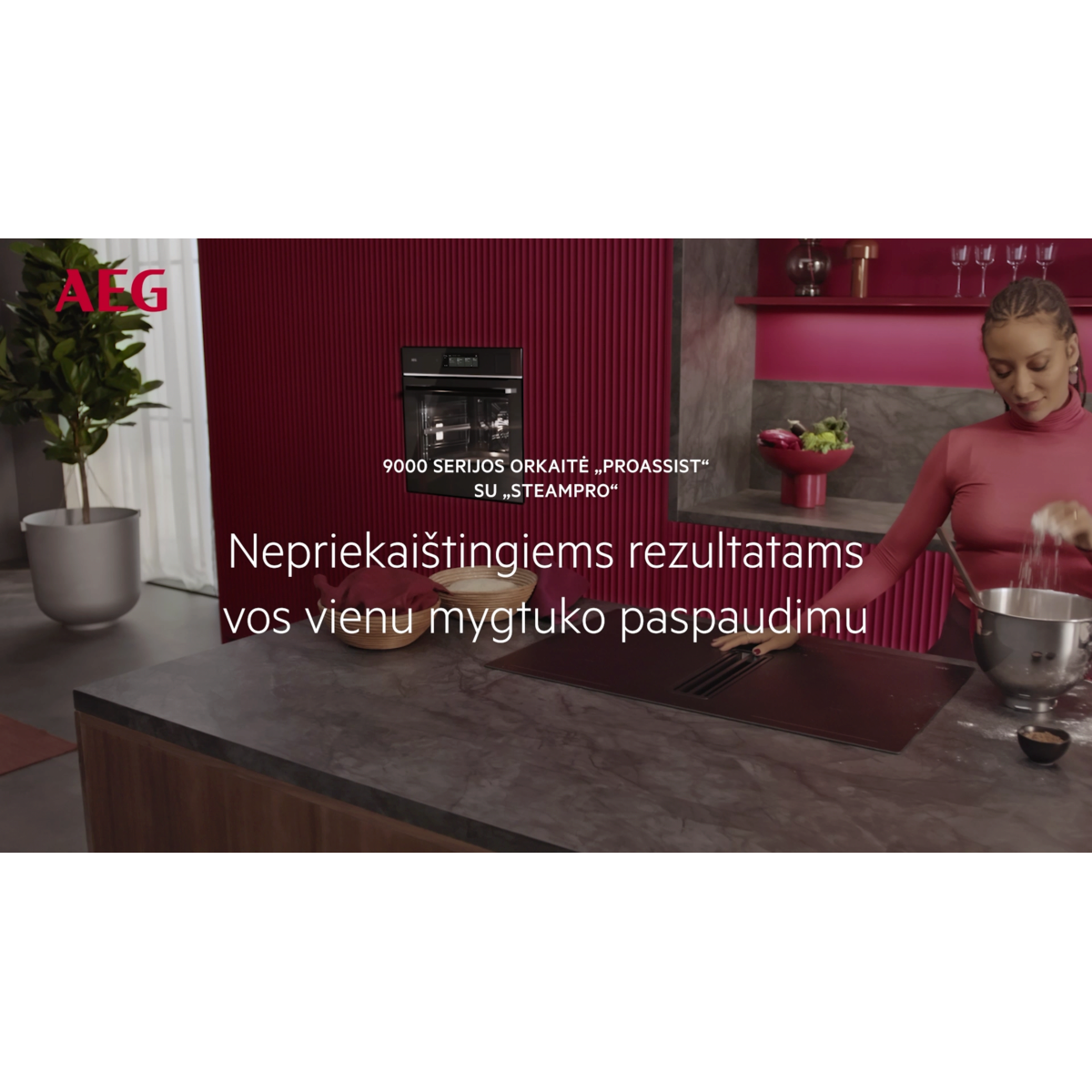AEG - Kompaktiška orkaitė - NKP9S821T