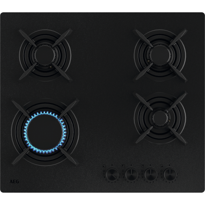 Dujinė kaitlentė 60 cm 7000 serija „Gas on Glass“