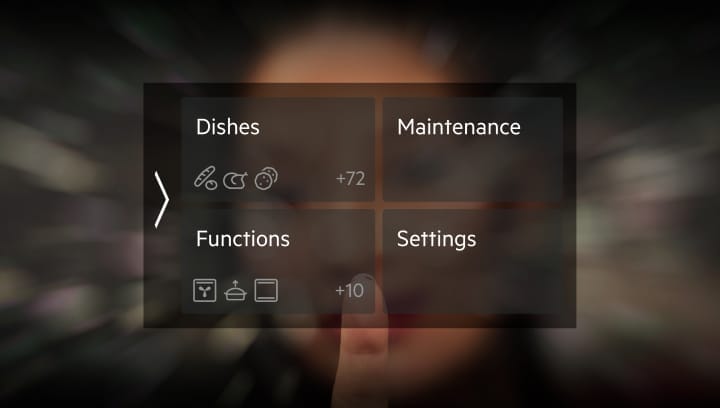 Rodoma CookSmart funkcija.